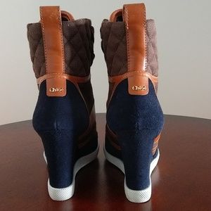 Chloe Wedge Sneakers -Isabel Marant